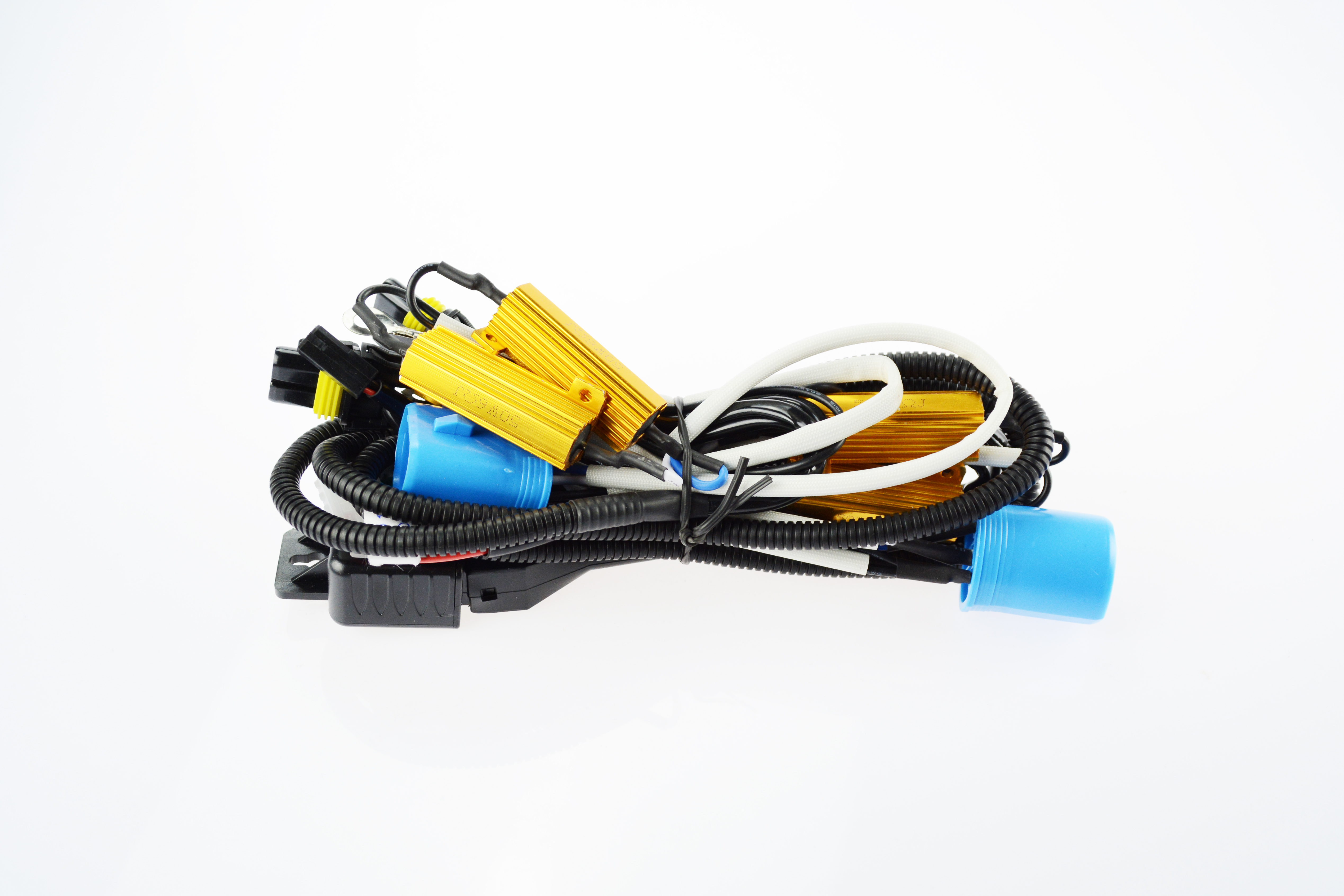 HID BiXenon AntiFlicker Load Resistor Relay Harness H4 9003 9004 9007